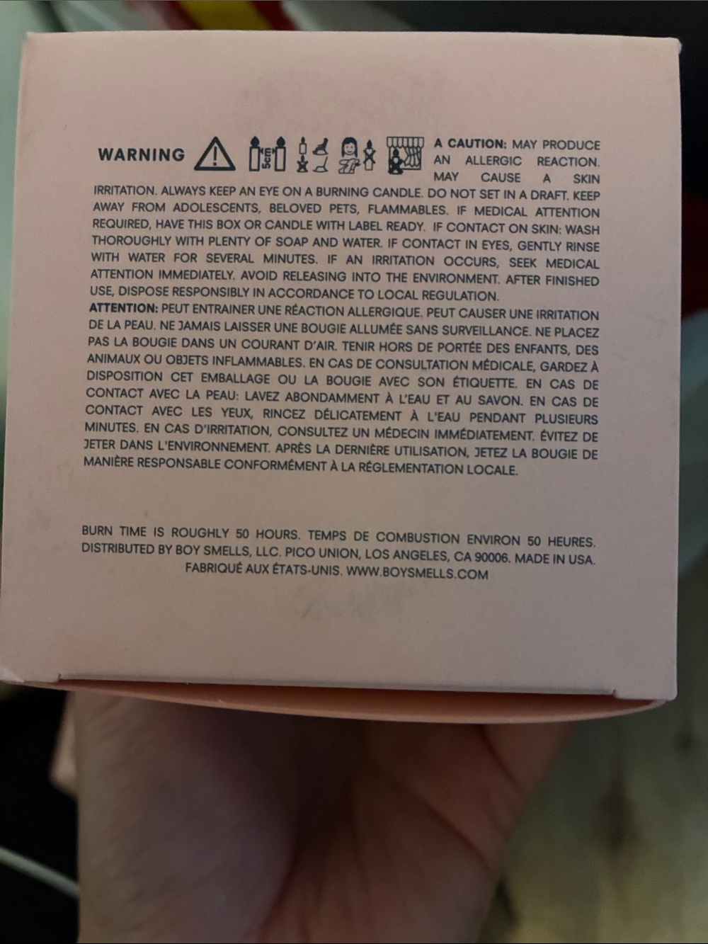 Boy Smells - Lanai Candle. NEW IN BOX - Picture 4 of 4